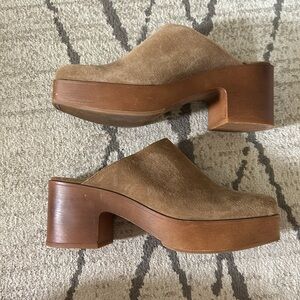 Vince Camuto Square Toe Clogs